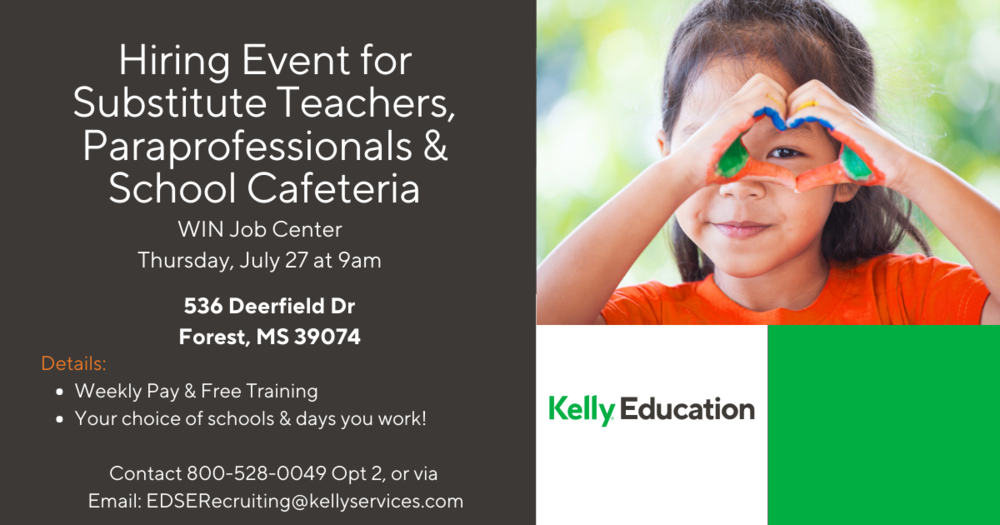 Kelly Education Hiring Event Hawkins Middle School