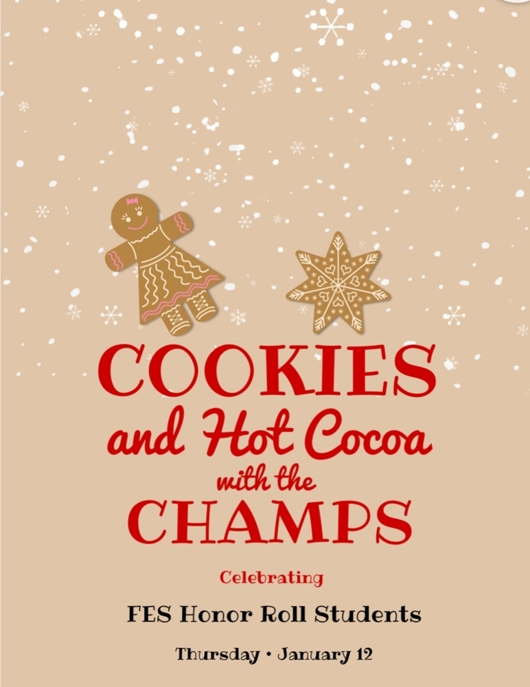 Hot Cocoa and Cookies with Champs!!!