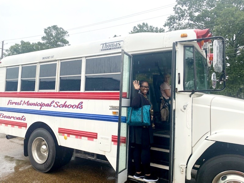 This week, the FMSD Teacher Shuttle service began its first week of operation.   
