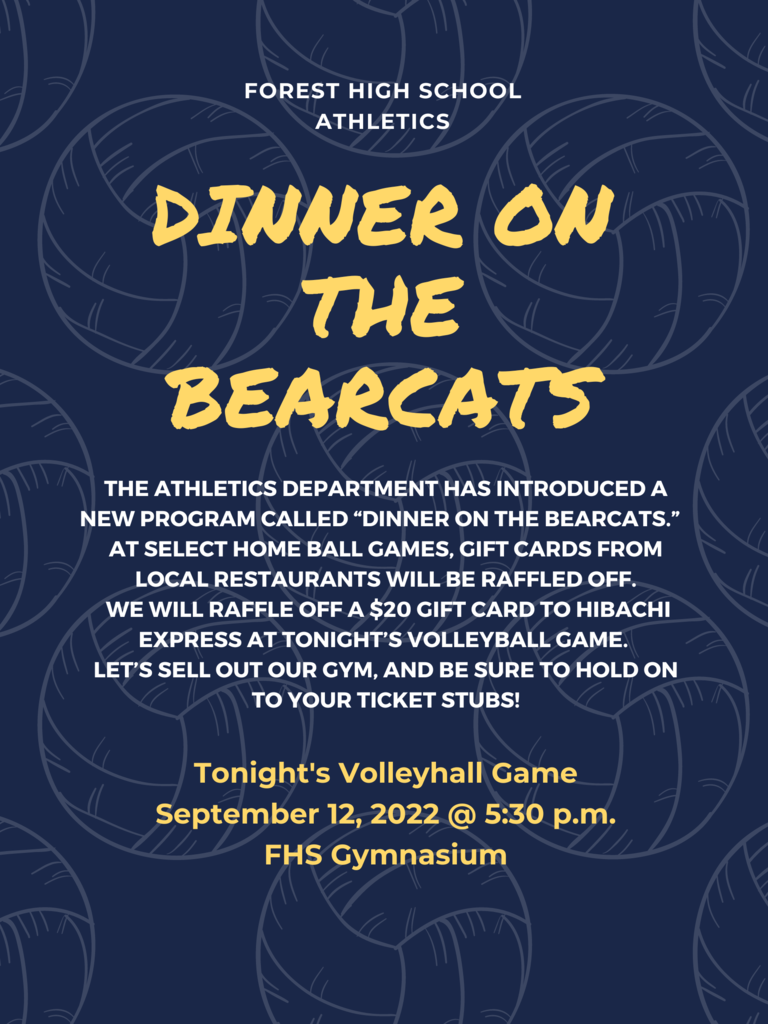 Dinner on the Bearcats