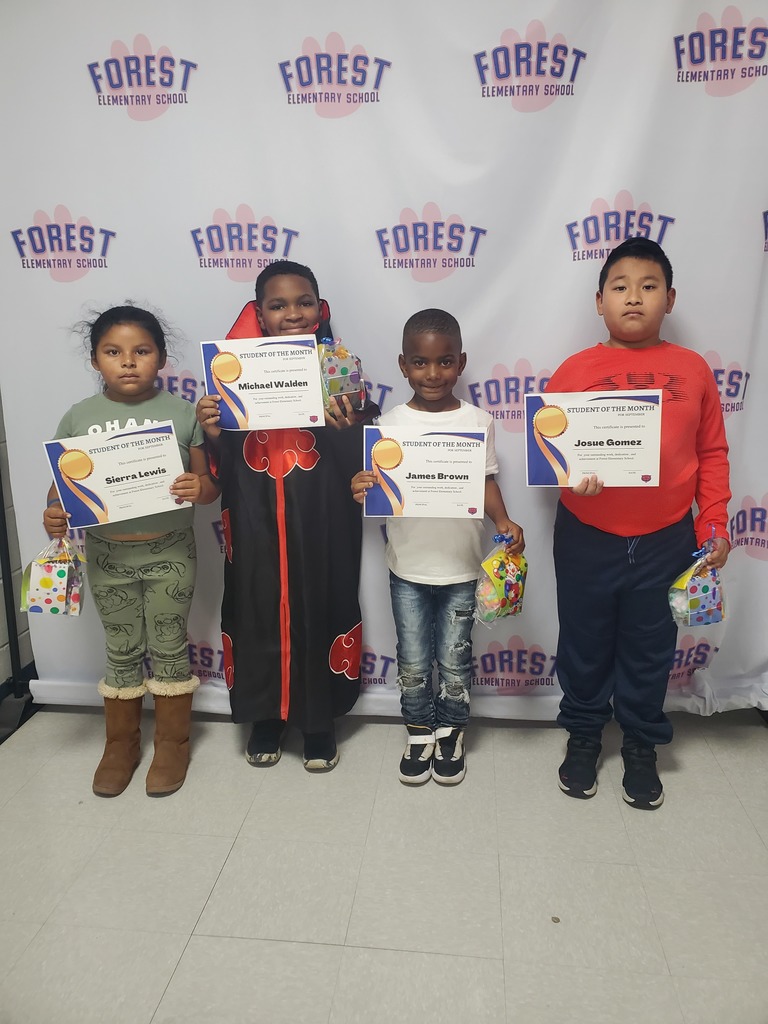 Students of the Month: K-4 Grade