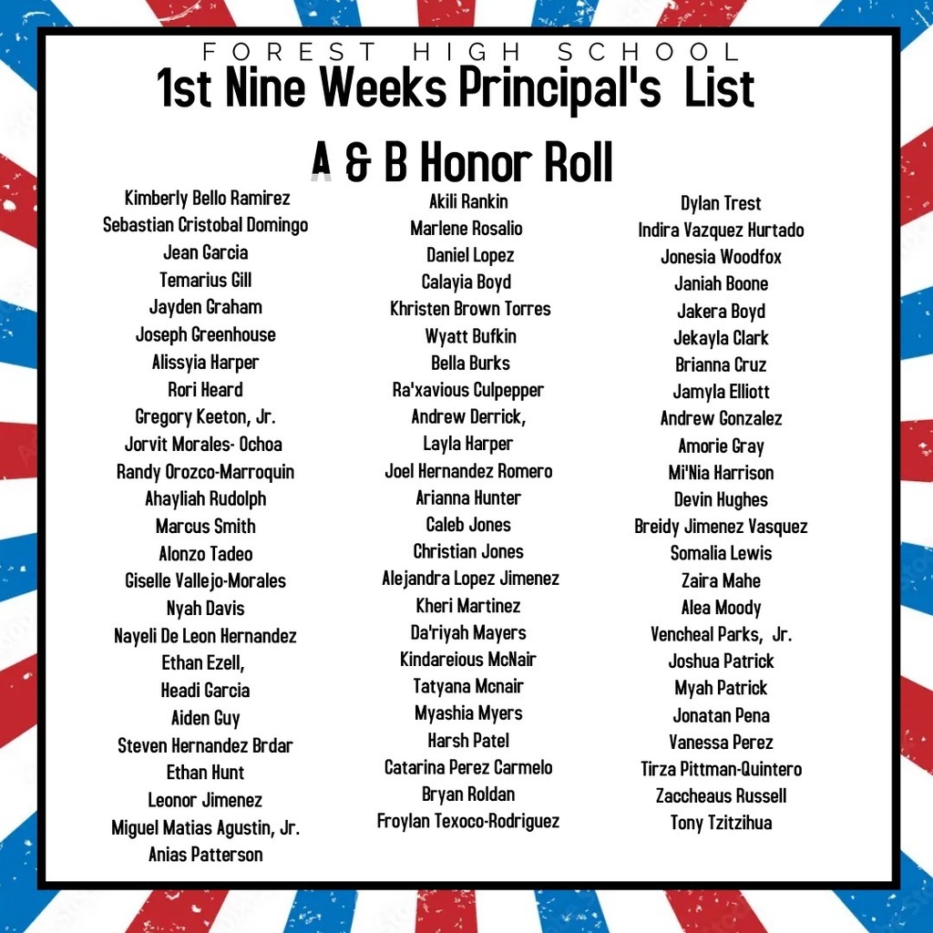 FHS Principal's List