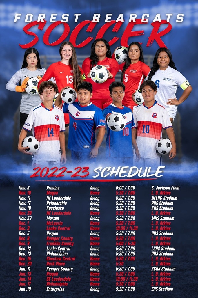 FHS Soccer Schedule